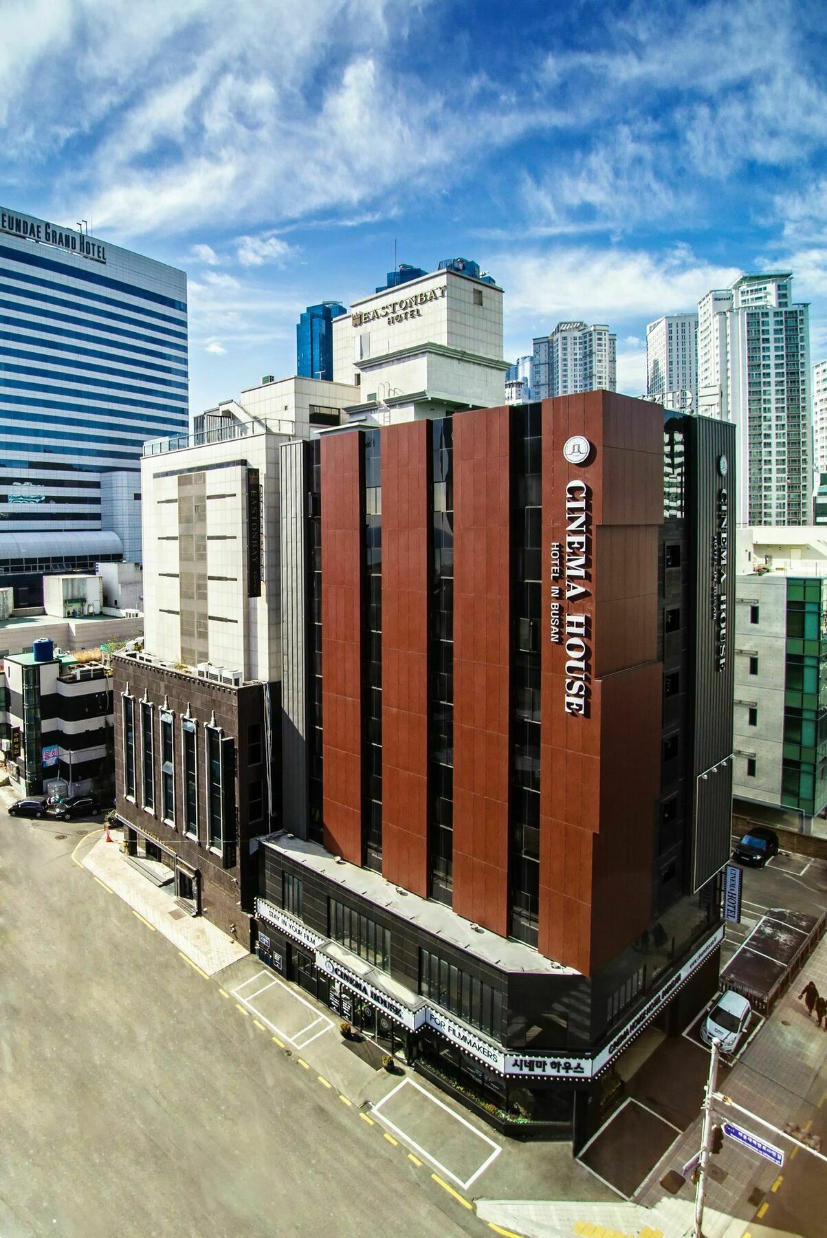 Cinema House Hotel In Busan Esterno foto
